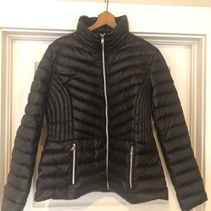 Kenneth Cole New York black puffer down jacket